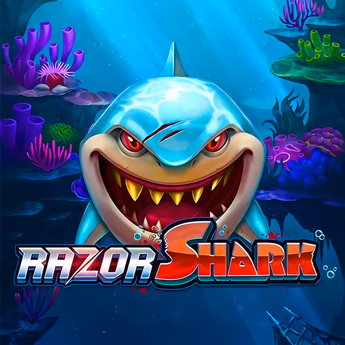 Razor Shark underwater slot featuring mystery stacks and bonus games